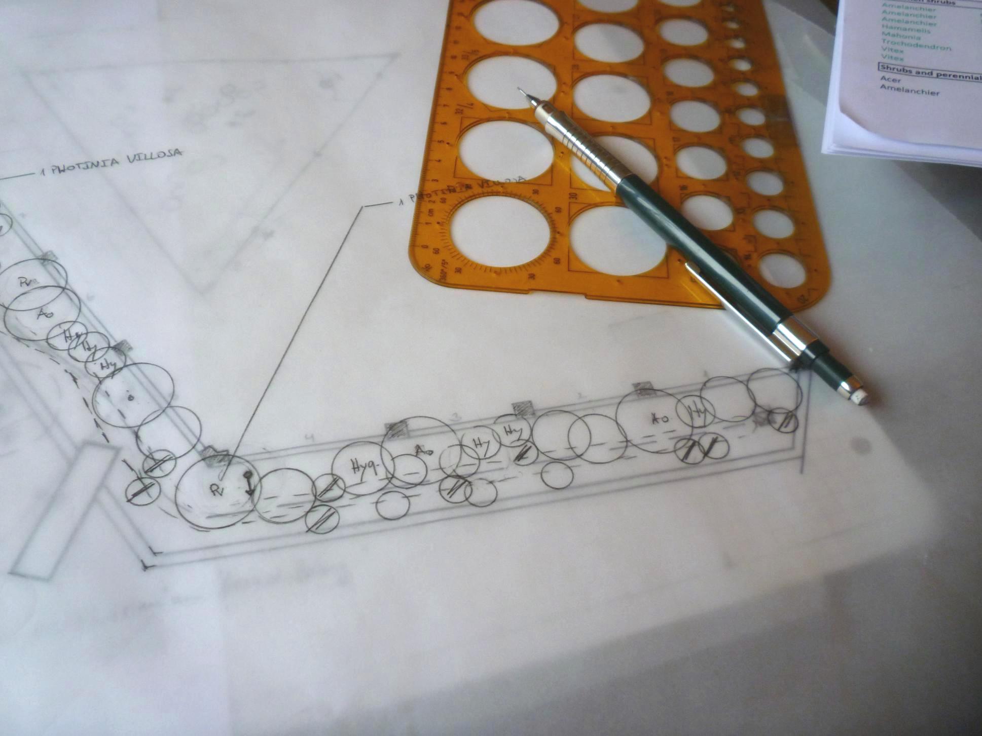 Percival Triangle Improvements - Malta Street Open Space - London Islington - Planting Plan Draft